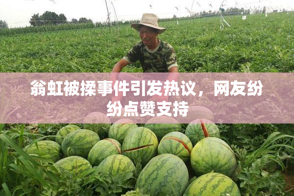 翁虹被揉事件引发热议，网友纷纷点赞支持