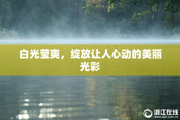 白光莹爽，绽放让人心动的美丽光彩