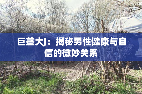 巨茎大J：揭秘男性健康与自信的微妙关系