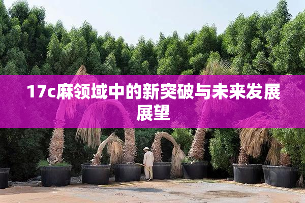 17c麻领域中的新突破与未来发展展望