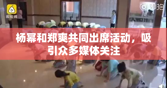 杨幂和郑爽共同出席活动，吸引众多媒体关注