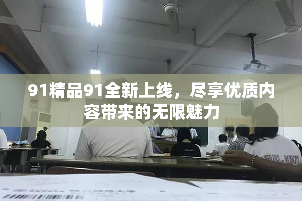 91精品91全新上线，尽享优质内容带来的无限魅力