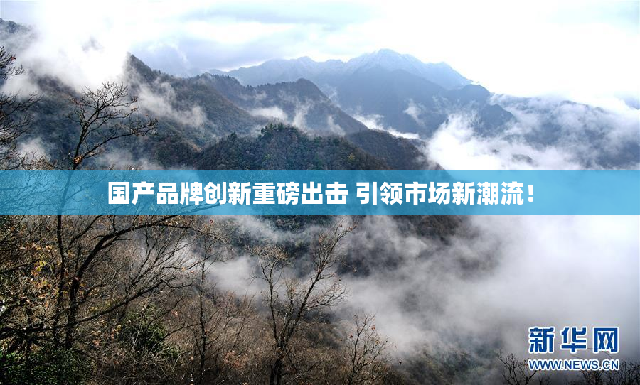 国产品牌创新重磅出击 引领市场新潮流！