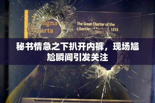 秘书情急之下扒开内裤，现场尴尬瞬间引发关注
