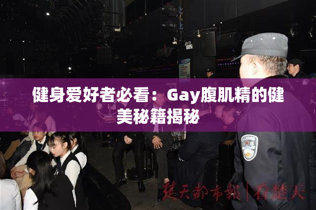 健身爱好者必看：Gay腹肌精的健美秘籍揭秘