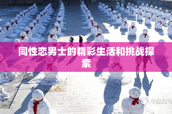 同性恋男士的精彩生活和挑战探索