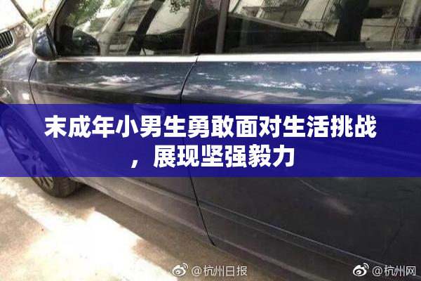 末成年小男生勇敢面对生活挑战，展现坚强毅力
