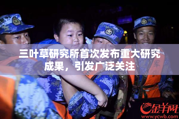 三叶草研究所首次发布重大研究成果，引发广泛关注