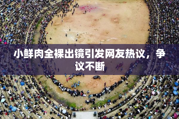 小鲜肉全裸出镜引发网友热议，争议不断