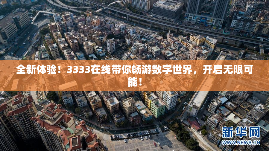 全新体验！3333在线带你畅游数字世界，开启无限可能！