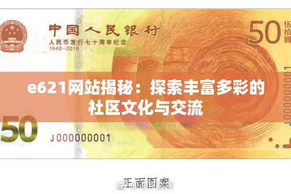 e621网站揭秘：探索丰富多彩的社区文化与交流