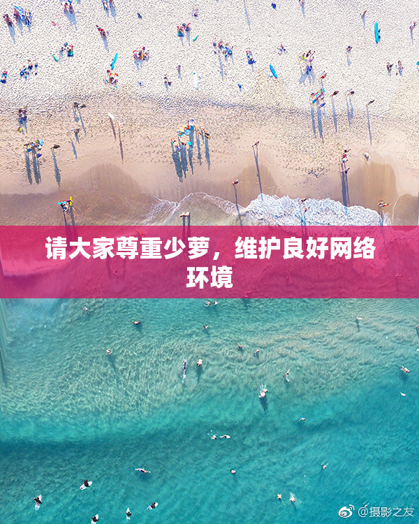 请大家尊重少萝，维护良好网络环境