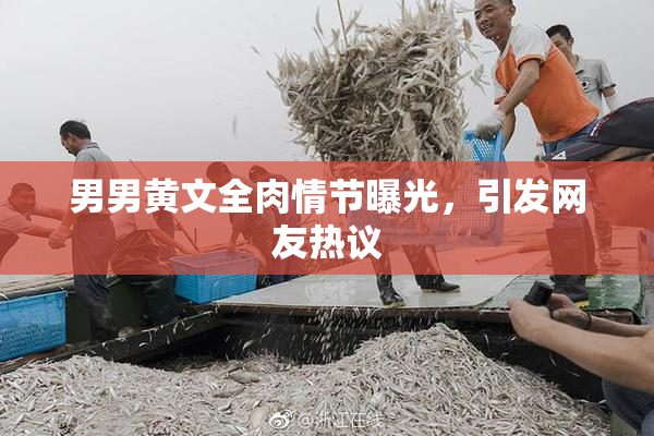 男男黄文全肉情节曝光，引发网友热议