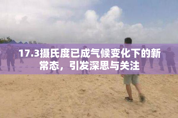 17.3摄氏度已成气候变化下的新常态，引发深思与关注