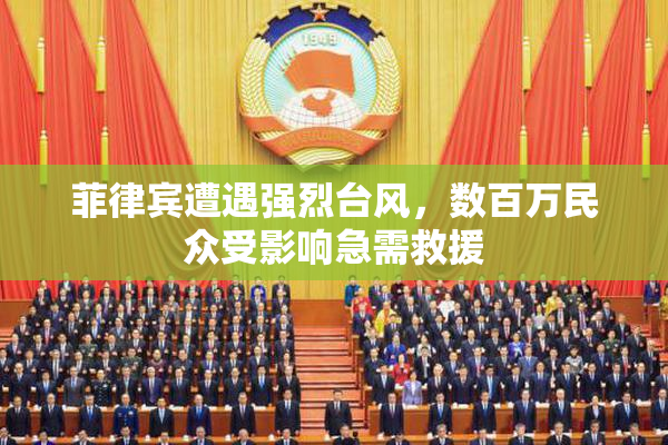 菲律宾遭遇强烈台风，数百万民众受影响急需救援
