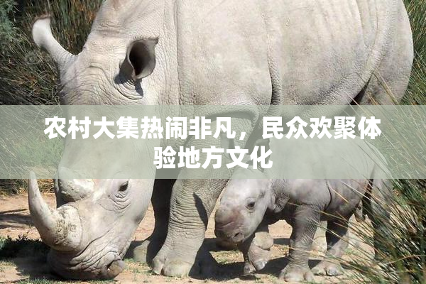 农村大集热闹非凡，民众欢聚体验地方文化