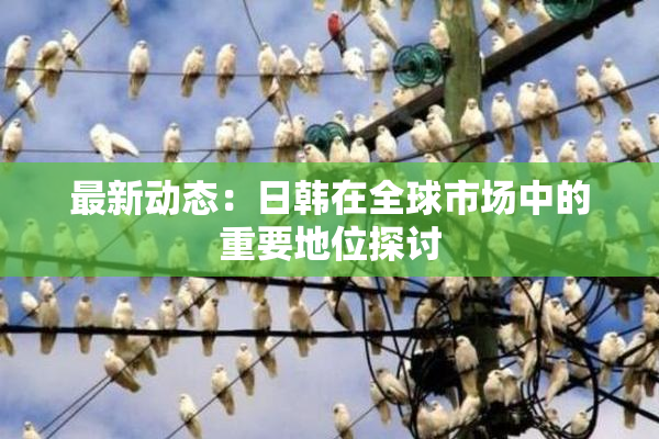 最新动态：日韩在全球市场中的重要地位探讨