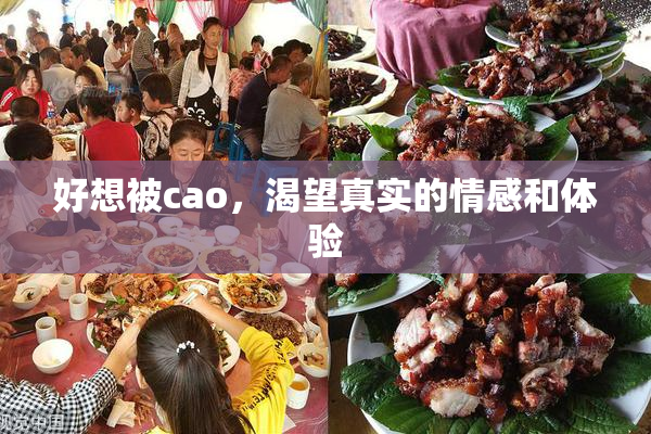 好想被cao，渴望真实的情感和体验