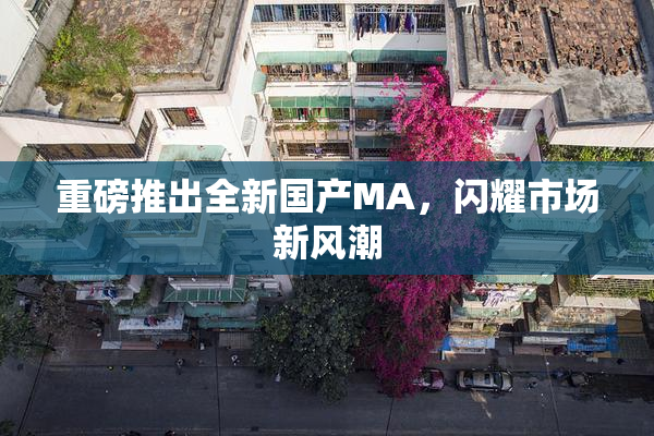 重磅推出全新国产MA，闪耀市场新风潮