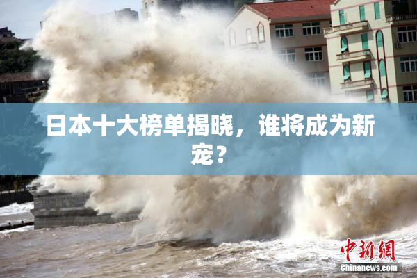 日本十大榜单揭晓，谁将成为新宠？