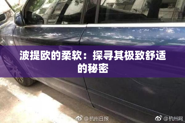 波提欧的柔软：探寻其极致舒适的秘密
