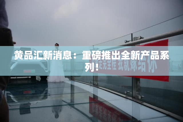黄品汇新消息：重磅推出全新产品系列！
