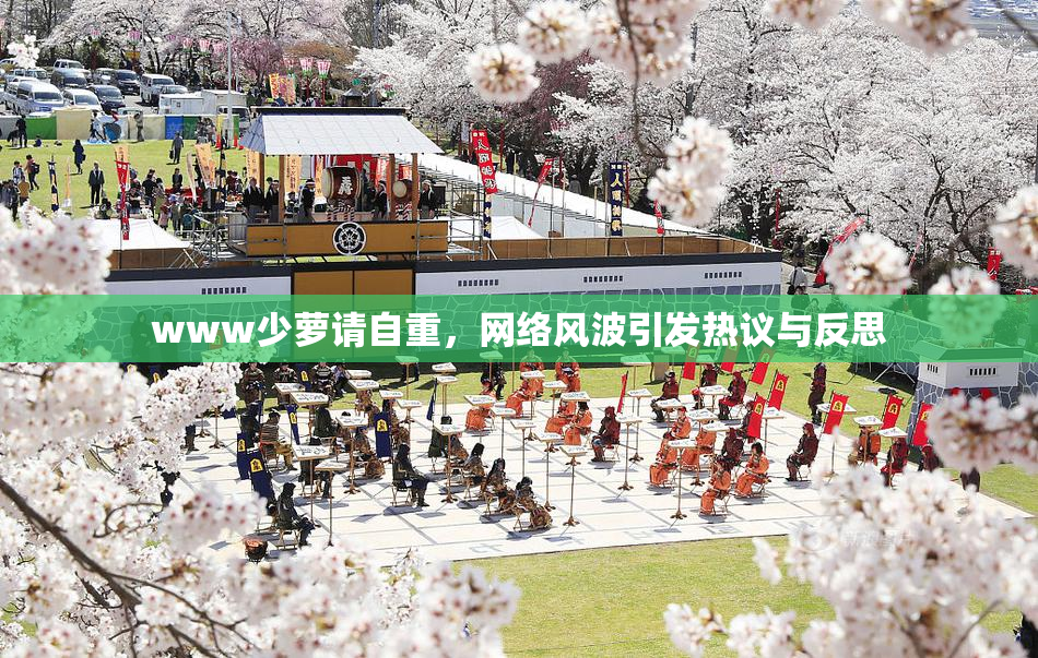 www少萝请自重，网络风波引发热议与反思