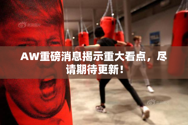 AW重磅消息揭示重大看点，尽请期待更新！