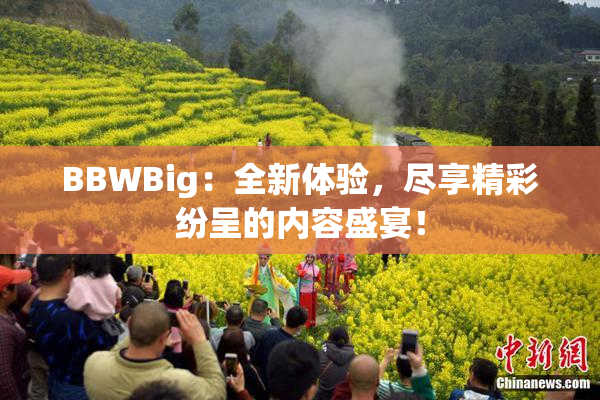 BBWBig：全新体验，尽享精彩纷呈的内容盛宴！