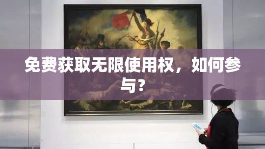 免费获取无限使用权，如何参与？