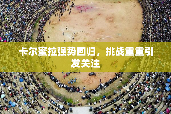 卡尔蜜拉强势回归，挑战重重引发关注