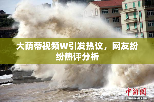 大荫蒂视频W引发热议，网友纷纷热评分析