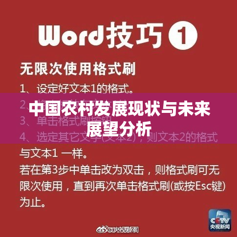 中国农村发展现状与未来展望分析