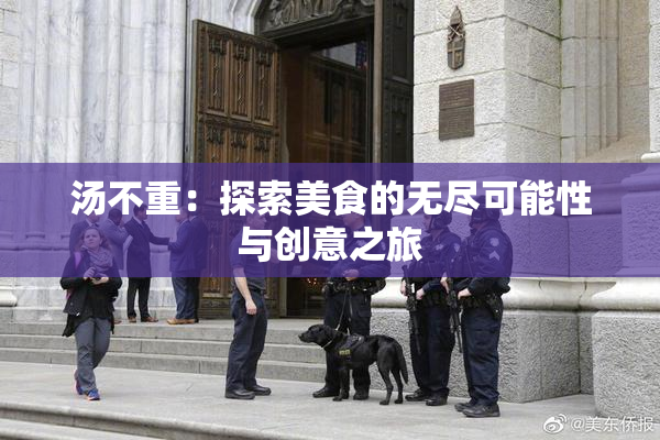汤不重：探索美食的无尽可能性与创意之旅