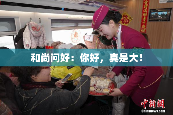 和尚问好：你好，真是大！