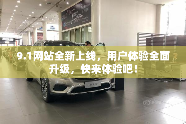 9.1网站全新上线，用户体验全面升级，快来体验吧！