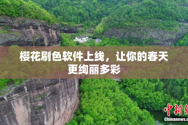 樱花刷色软件上线，让你的春天更绚丽多彩