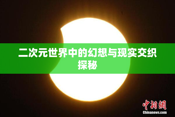 二次元世界中的幻想与现实交织探秘