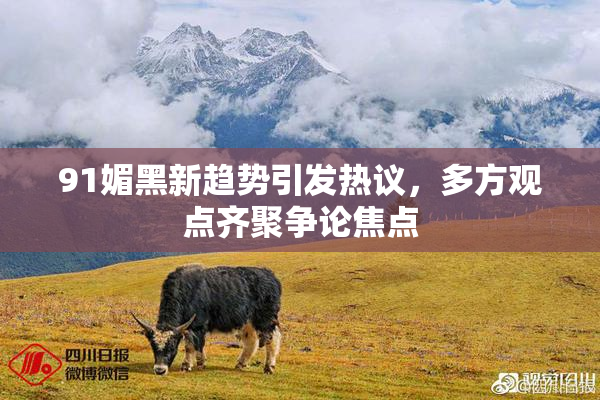 91媚黑新趋势引发热议，多方观点齐聚争论焦点