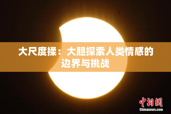 大尺度揉：大胆探索人类情感的边界与挑战