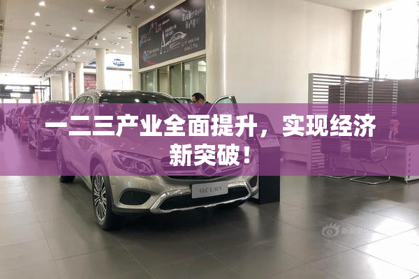 一二三产业全面提升，实现经济新突破！