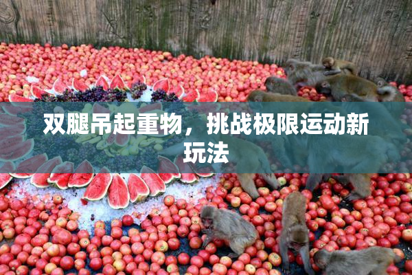 双腿吊起重物，挑战极限运动新玩法