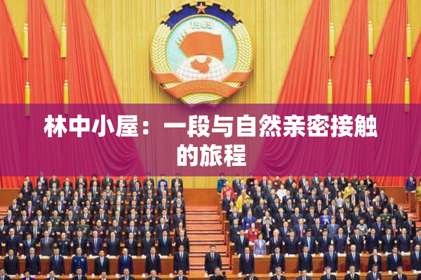 林中小屋：一段与自然亲密接触的旅程