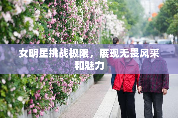 女明星挑战极限，展现无畏风采和魅力