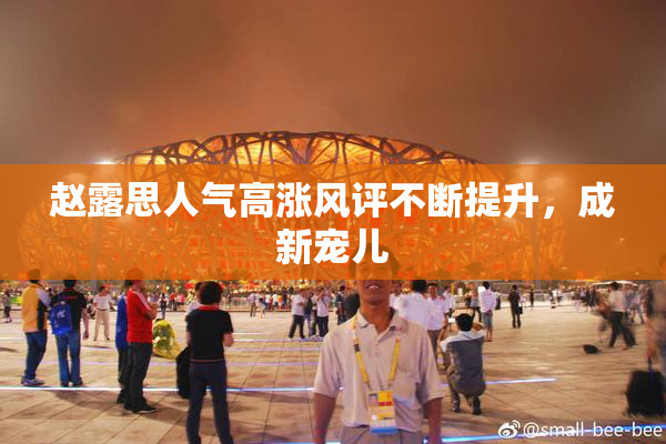 赵露思人气高涨风评不断提升，成新宠儿
