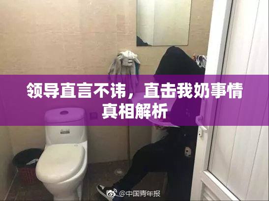 领导直言不讳，直击我奶事情真相解析