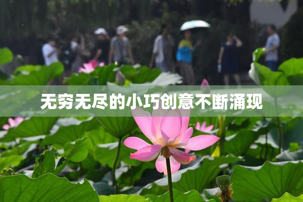 无穷无尽的小巧创意不断涌现