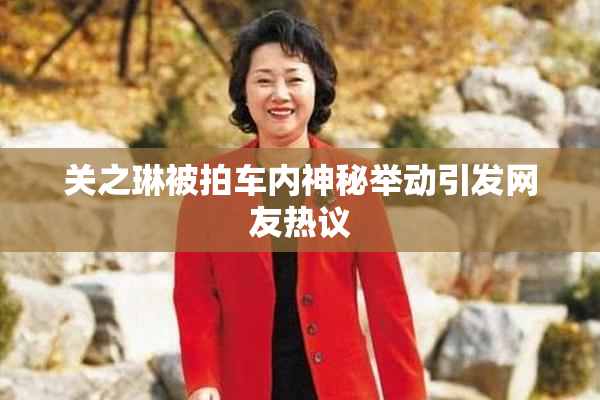关之琳被拍车内神秘举动引发网友热议