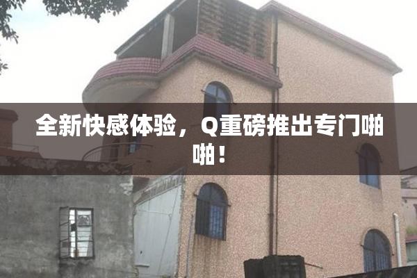 全新快感体验，Q重磅推出专门啪啪！