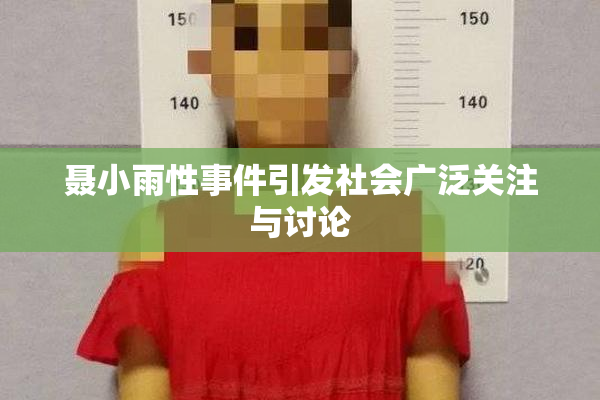 聂小雨性事件引发社会广泛关注与讨论